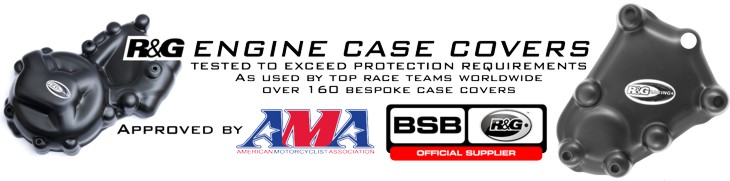 R&G Engine Case Covers Approved by AMA and BSB Authorities