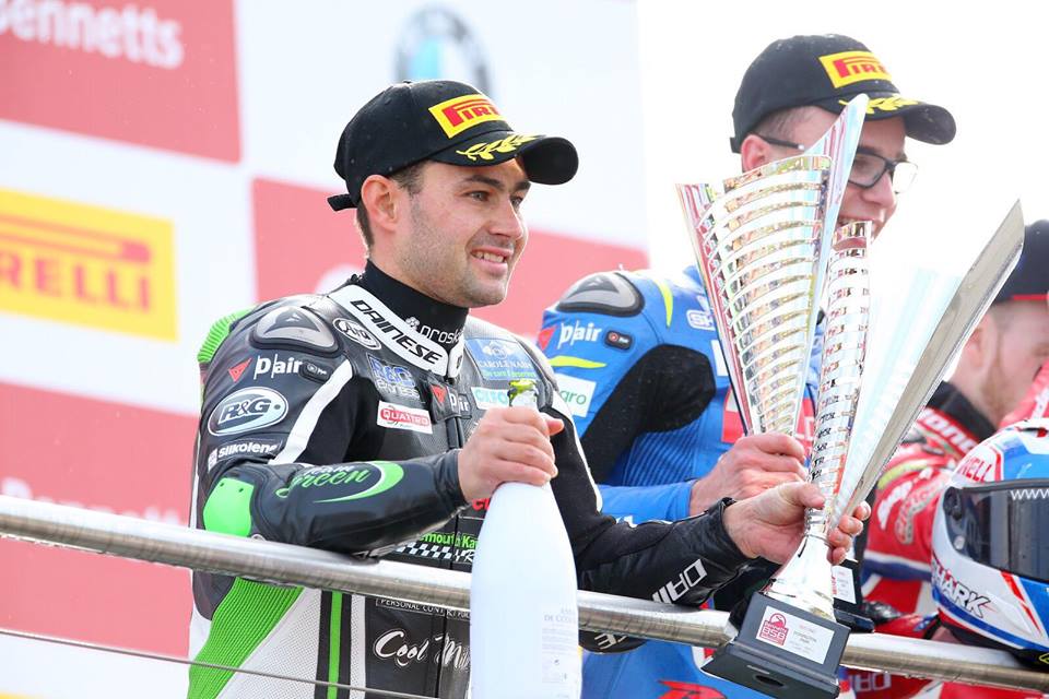 Haslam on the podium